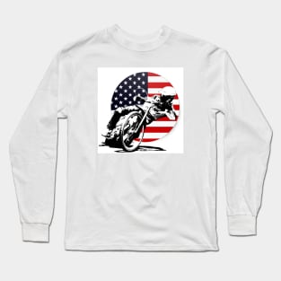 USA Speedway Long Sleeve T-Shirt